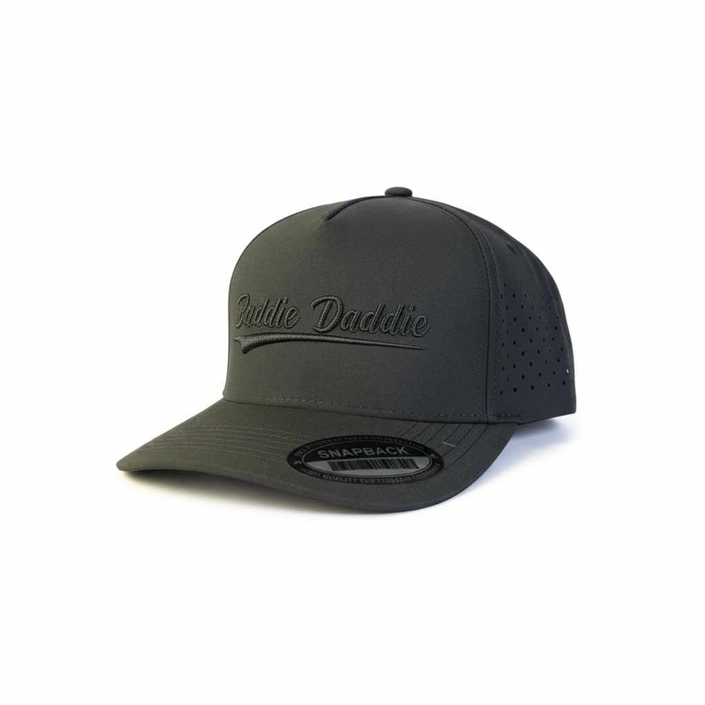 Black and Black Laser Mesh