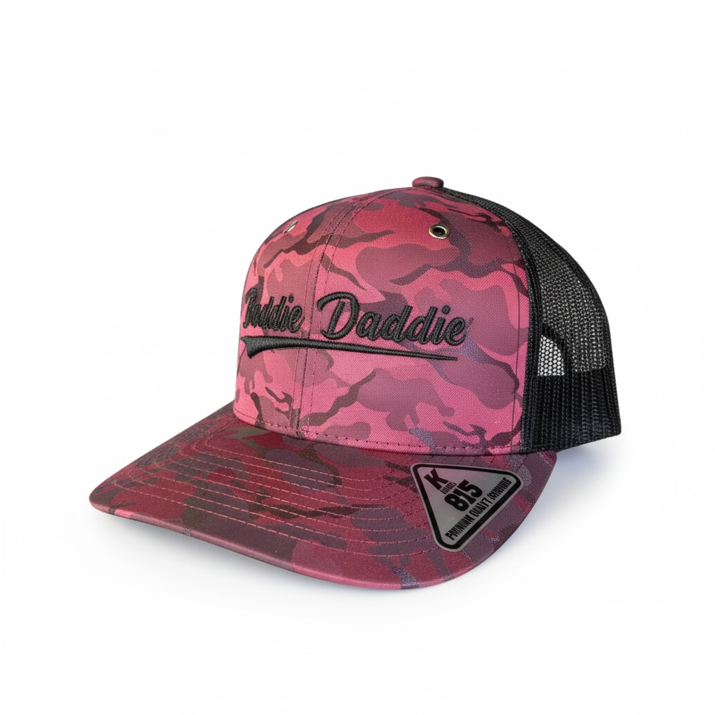 Red Camo BD Stitch in Black