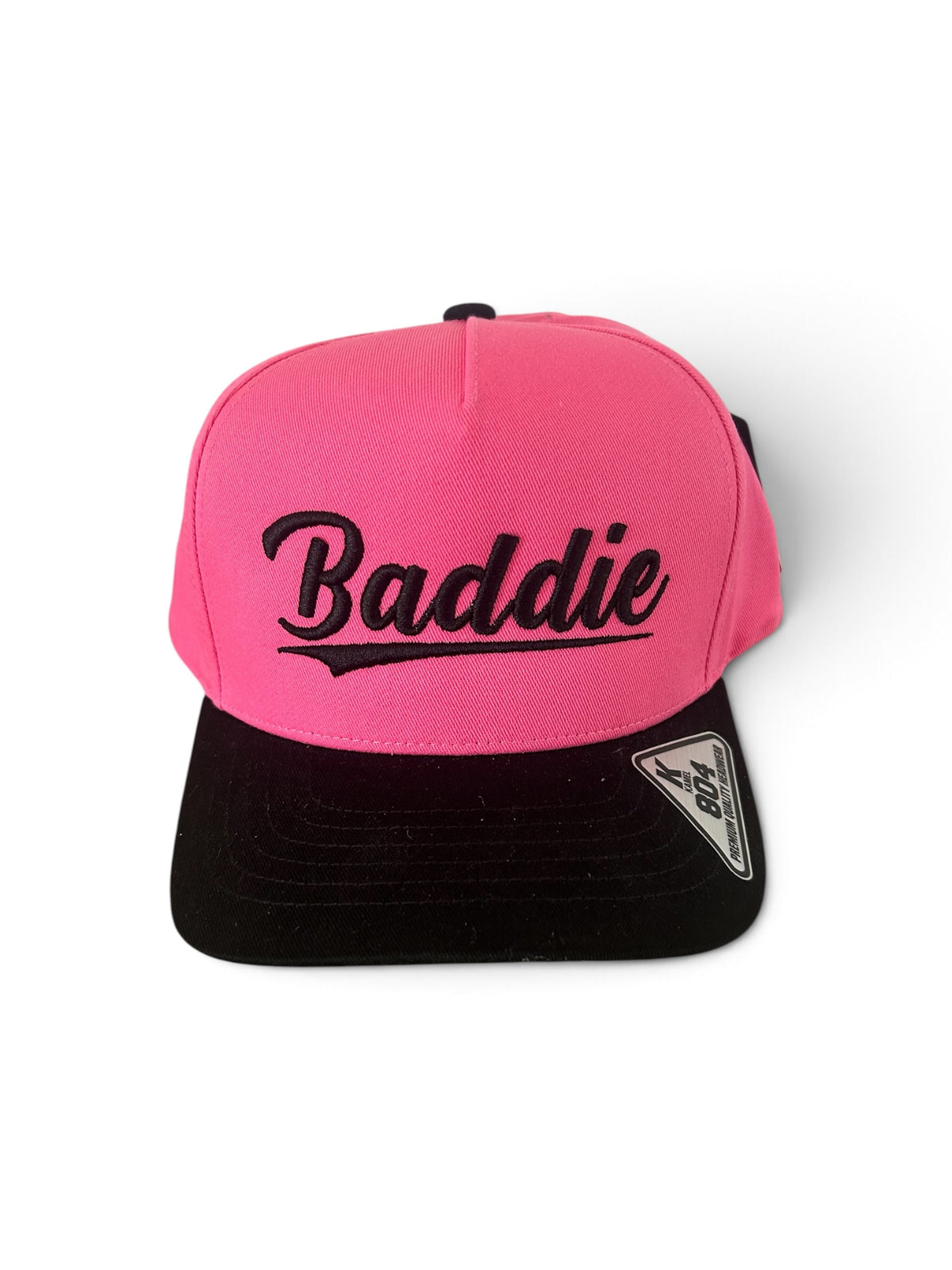 Hot Pink with Black BD Stitch