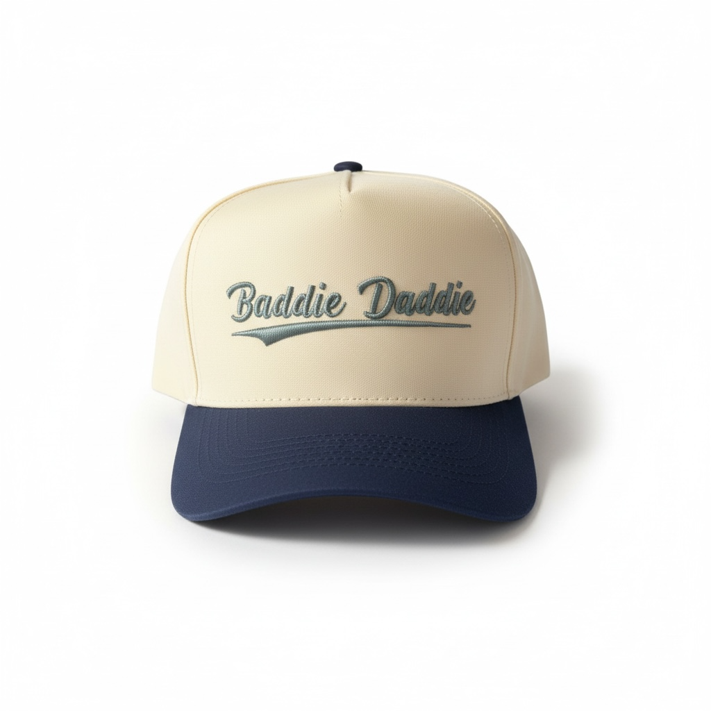 White & Navy (silver lettering)