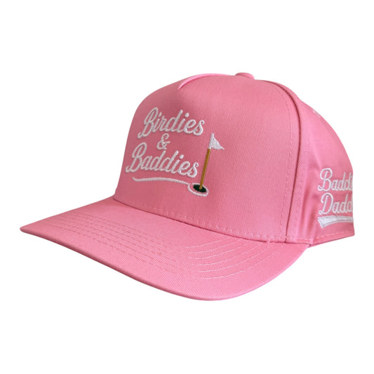 Pink B&B White Stitch
