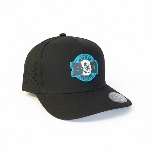 Black with BD Patch Blue