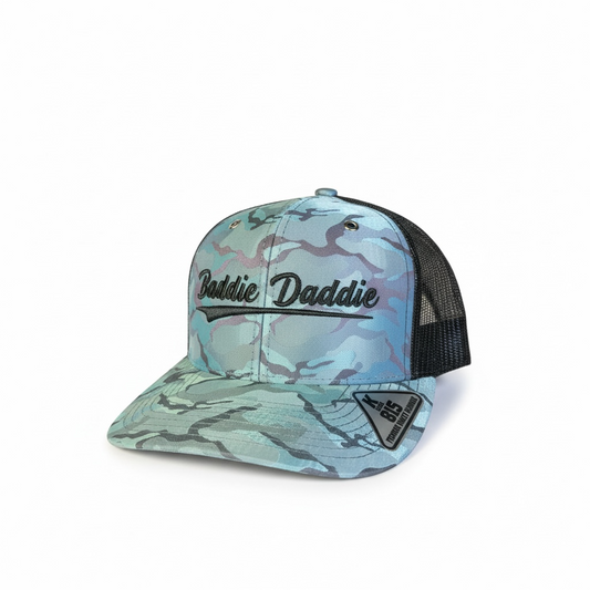 Blue Camo BD Stitch in Black