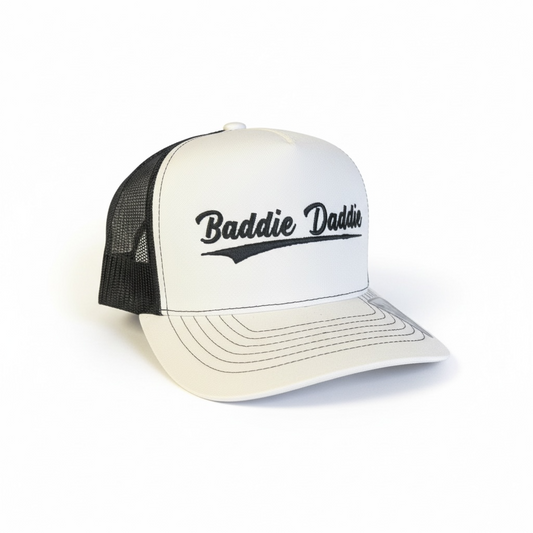 White and Black Mesh BD Stitch