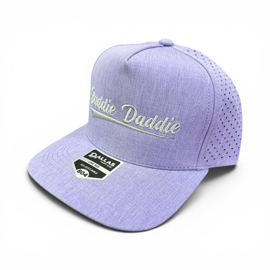 Purple with White BD Stitch