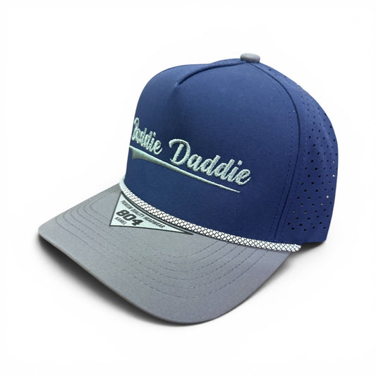 Navy and Gray rope BD Stitch